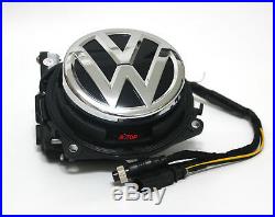 Car Flip Logo Rear view VW Logo Reverse Camera For Volkswagen GOLF 7 7.5 MK7 VII