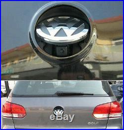 Car Flipping Rearview Camera For VW Volkswagen Magotan CC GOLF MK6 Rotate Logo