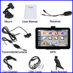 Car GPS 7 8GB Navigation SAT NAV Bluetooth AV-IN+Wireless Reverse Camera+Sensor
