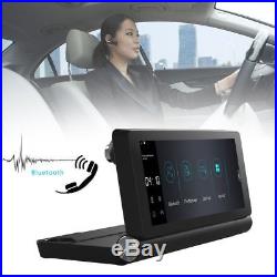 Car GPS Navigator WIFI 7 HD 1080P Android Dual Camera Rear View DVR Recorder US