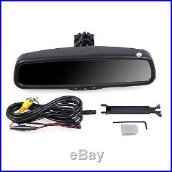 Car Mirror Monitor Auto Rear View Bluetooth OEM Bracket For RCA Backup Camera