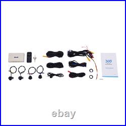 Car Park DVR Recording 4-Camera 360 Bird View Panoramic System 1080P Surround