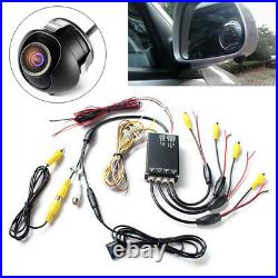 Car Parking Panoramic Rearview Camera System 360 Degree View +4 Camera Accessory
