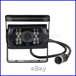 Car Rear View 9 QUAD Split Rear View Monitor+4x Truck CCD Reversing Camera Kit