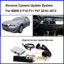 Car Rear View Camera For BMW 5 F10 F11 F07 20102013 Original Screen CIC System