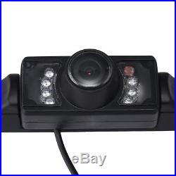 Car Rear View Reverse Backup Camera Parking Night Vision CMOS 7 LED Waterproof