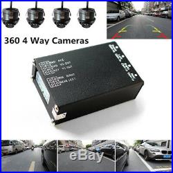 Car SUV Front Rear Left Right Panoramic View All Round HD Parking Camera System