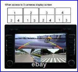 Car SUV Record 360 Degree Full Parking Views With 4 Cameras DVR&Video Monitoring