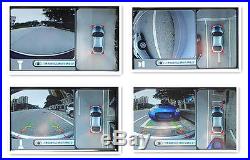 Car Seamless 360 Panoramic Birdview Camera System Rear Front Back Side view DVR