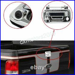 Chrome Tailgate Handle Reverse Backup Camera for 2004-14 Ford F-150 W 26ft Cable