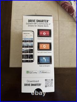 Cobra SC 400D Dual-View Smart Dash Cam with Rear-View Accessory Camera NEW