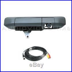 Color Tailgate Handle Latch Rear View Backup Camera for 2005-2015 Toyota Tacoma