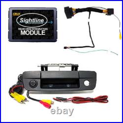 Crux RVCCH75D Rear-View & VIM with Handle & Camera Fit Dodge RAM 13-19