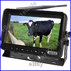 Digital Back Up Camera System 7 Wireless Rear View Lcd, No Interference