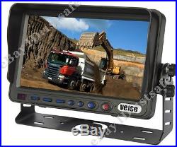 Digital Rear View Back Up Camera System 7 Monitor+2cameras For Agriculture Farm