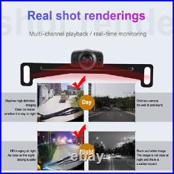 Digital Display 5Monitor Car Auto Rear View Backup Reverse Camera Night Vision