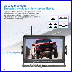 Digital Display 7 32G Monitor Car Rear View Backup Reverse Wireless Camera Kit