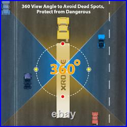 Digital Wireless 10.1 DVR Quad Monitor 2x Reversing Cameras 12-24V RV Truck Van