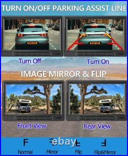 Digital Wireless 7 Split Screen DVR Monitor 4x BSD Rear View Backup Cameras Kit Digital Wireless 7 Split Screen DVR Monitor 4x BSD Rear View Backup Cameras Kit