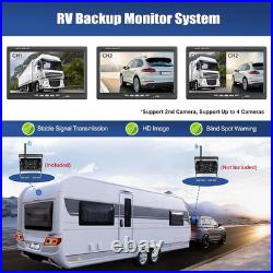 Digital Wireless 7'' display BSD+3x backup rear-view camera for trucks