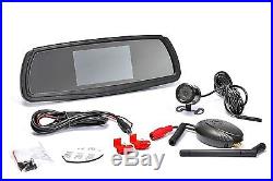 Digital Wireless Backup Camera System with Mirror Monitor, rear view, camper car