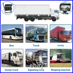 Digital Wireless Dual Rear View Backup Camera 7 Split Monitor for Truck Caravan