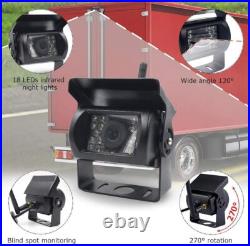 Digital Wireless Reversing Camera 7 Rear View Monitor for Truck Trailer Bus RVs