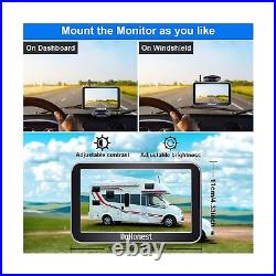 DoHonest Wireless Backup Camera for Trucks Car Pickup Camper Van with 7 Inch