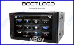 Double 2Din 6.2 Car Stereo Radio DVD CD Player In Dash SWC MP3 Rear View Camera