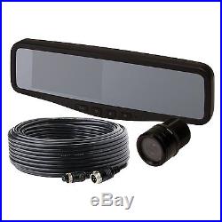 ECCO EC4200-K Gemineye 4.3 LCD Rear View Mirror with Back Up Camera