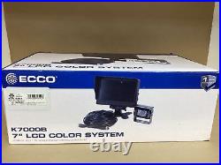 ECCO K7000B Rear View Camera Kit, 800 x 480 Pixels NEW