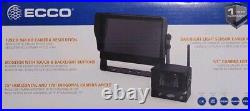 ECCO K7000B-WK 7 Caravan Bus RVs Truck Monitor Wireless Reverse Camera System