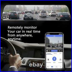 EKLEVA 12 Car DVR Rearview Mirror Camera Dash Cam 4G Android 8.1 2+32GB+SD card