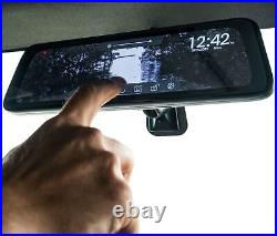 EchoMaster 9.3Full Screen Rear-View Mirror Replacement Monitor with DVR a