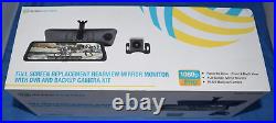 EchoMaster MRC-HDDVR 9.3 Full Screen Rear-View Mirror Replacement Monitor NEW