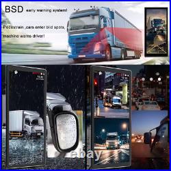 Electronic Rear View Mirror Camera& 10.36 Monitor AI BSD for Truck Bus Rear View