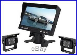 Esky 7-Inch TFT LCD Color Monitor Car Backup Rear View Camera System Night