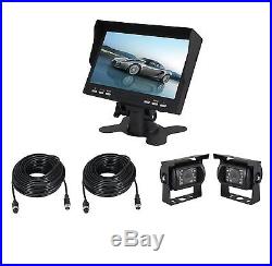 Esky 7-Inch TFT LCD Color Monitor Car Backup Rear View Camera System Night Side