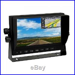 Esky 7-Inch TFT LCD Monitor Waterproof Car Color Backup Rear View Camera System