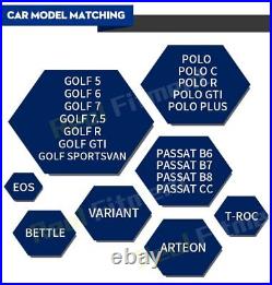 Flip Rear View Camera Reverse Emblem For VW Golf 5 Golf 6 Golf 7 MK5 MK6 MK7