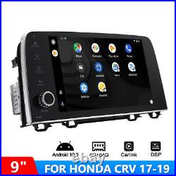For 2017- 2019 Honda CRV Android 10.0 Stereo Support Factory SWC Reverse Camera
