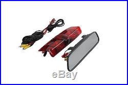 For Chevrolet Express Van/GMC Savana Brake Light Backup Camera+Rear View Monitor