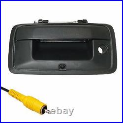 For Chevrolet Silverado/GMC Sierra (14-15) Black Tailgate Handle Backup Camera