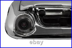 For Ford F150-F550 (2005-2016) Chrome METAL Tailgate Handle with Backup Camera