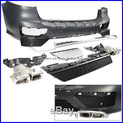For Mercedes Benz 12-15 W166 ML-Class ML63 AMG Style Front Rear Bumper + Fender