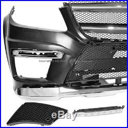 For Mercedes Benz X166 GL-Class 13-16 GL63 AMG Style Full Kit Front Rear Bumper