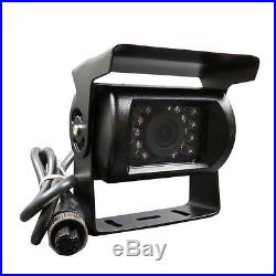 For RV Truck BUS Van 4IR Rear View Back up Camera Night Vision System+9 Monitor