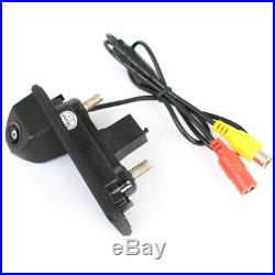 For Skoda Roomster Fabia Yeti superb Rapid CCD Car trunk handle reverse Camera