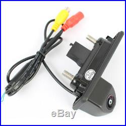 For Skoda Roomster Fabia Yeti superb Rapid CCD Car trunk handle reverse Camera
