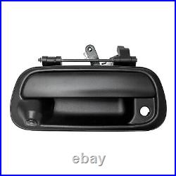 For Toyota Tundra (2000-2006) Black Metal Tailgate Handle with Backup Camera
